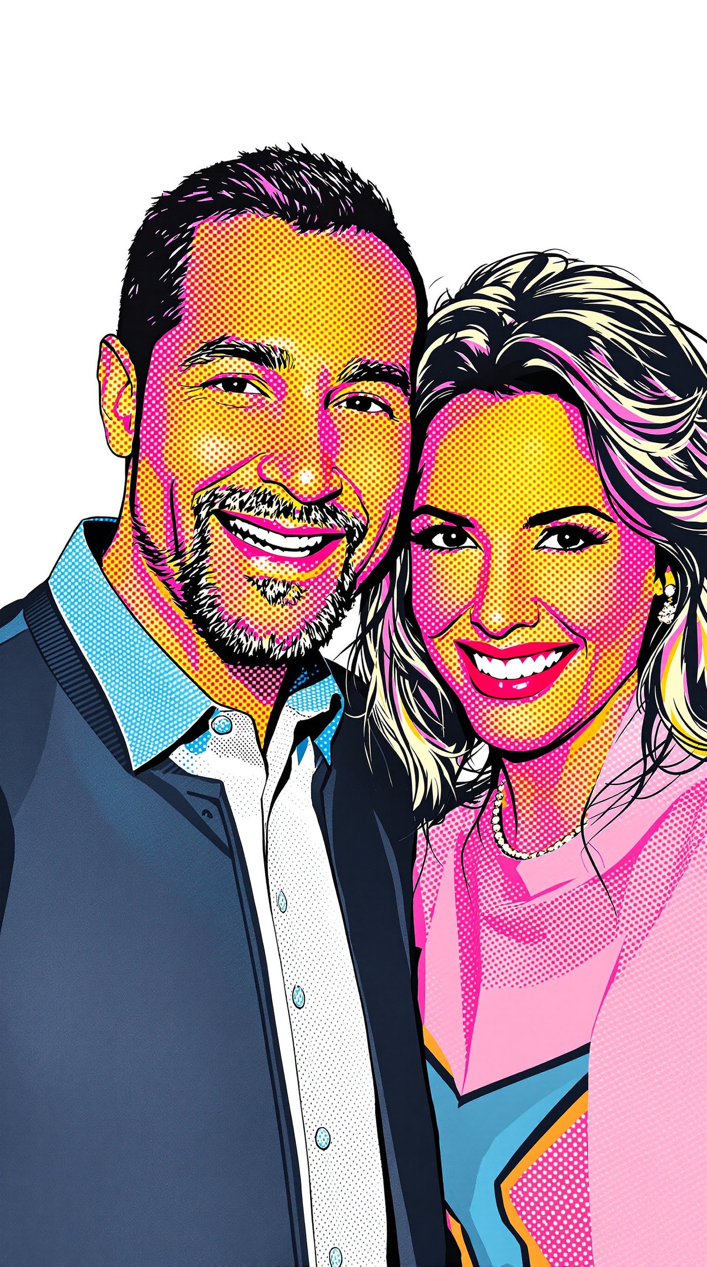 Custom People Portrait — Canvas Wall Art