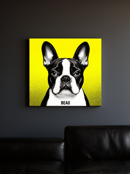 Custom Pet Portrait — Canvas Wall Art